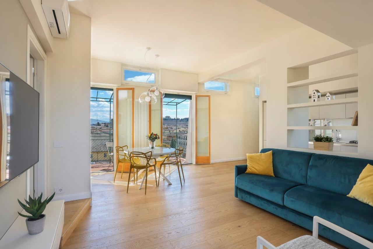 Penthouse With Big Terrace In Oltrarno Lejlighed Firenze Eksteriør billede