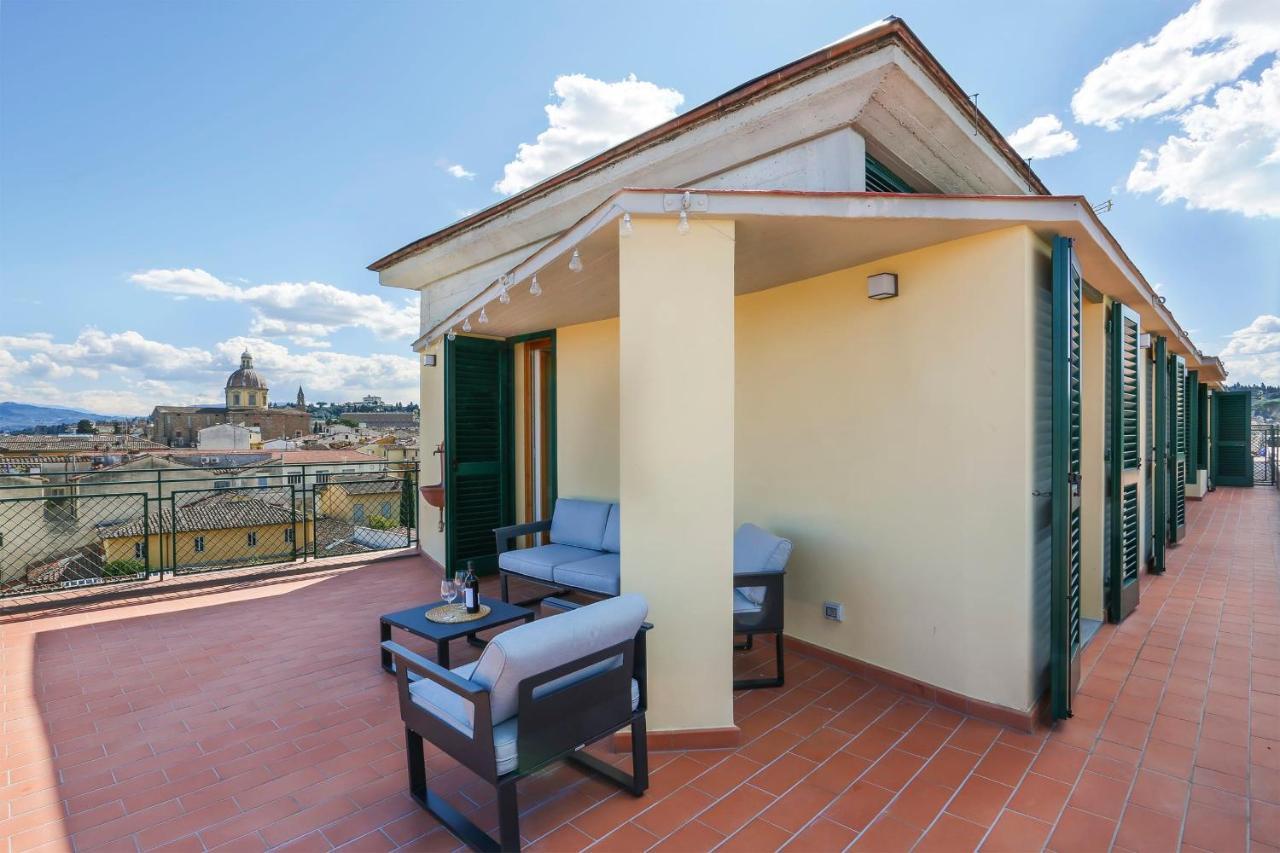 Penthouse With Big Terrace In Oltrarno Lejlighed Firenze Eksteriør billede